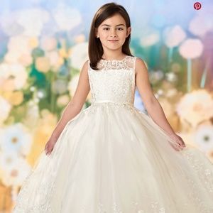 Joan Calabrese flower girl dress